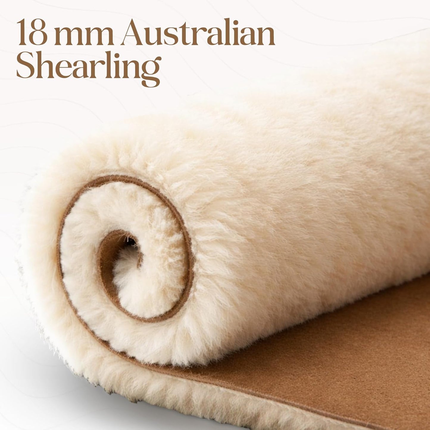 Genuine Australian Sheepskin Women Slippers, Water-Resistant Warm and Fluffy Outdoor House Slippers for Women